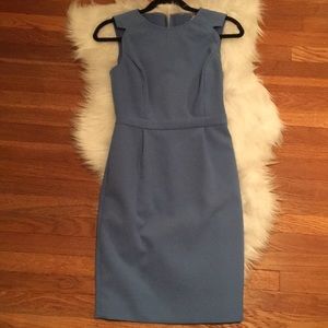 J. Crew Sleeveless Blue Dress